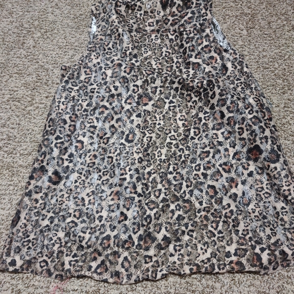 Lace leopard button up - Picture 2 of 3